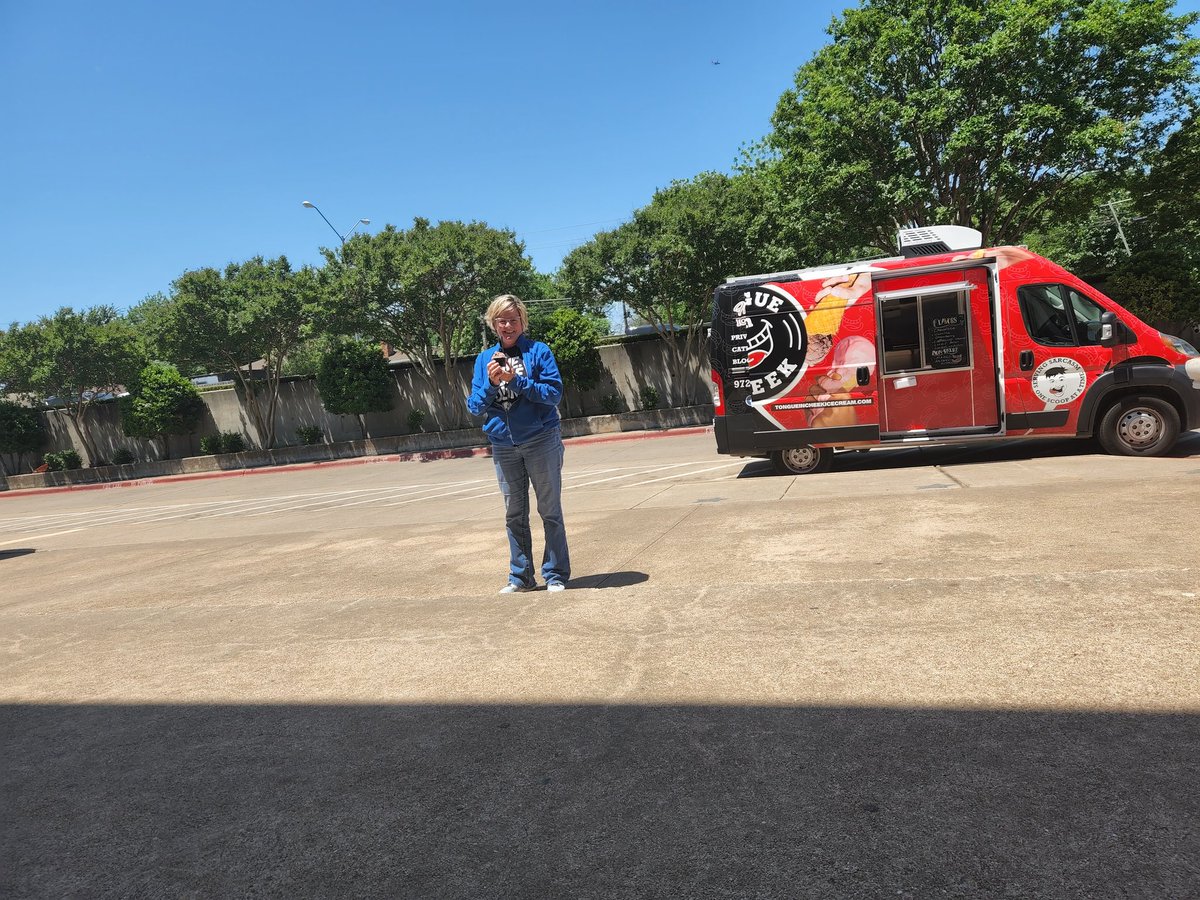 I scream, You scream, We all scream for Ice Cream. Thank you to Tongue in Cheek for rolling up on our RISD Staff. <a href="/RISDAcademy/">RISD Academy</a>