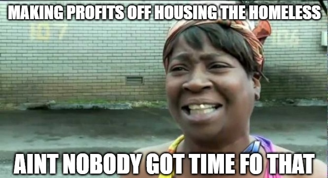 _HelpUK's tweet photo. Our first ever meme. This is going to be fun 😎

#memesthatchangetheworld #aintnobodygottimeforthat
#homelesshelp #helpuk #goldminehousing https://t.co/lyAKLnCudn