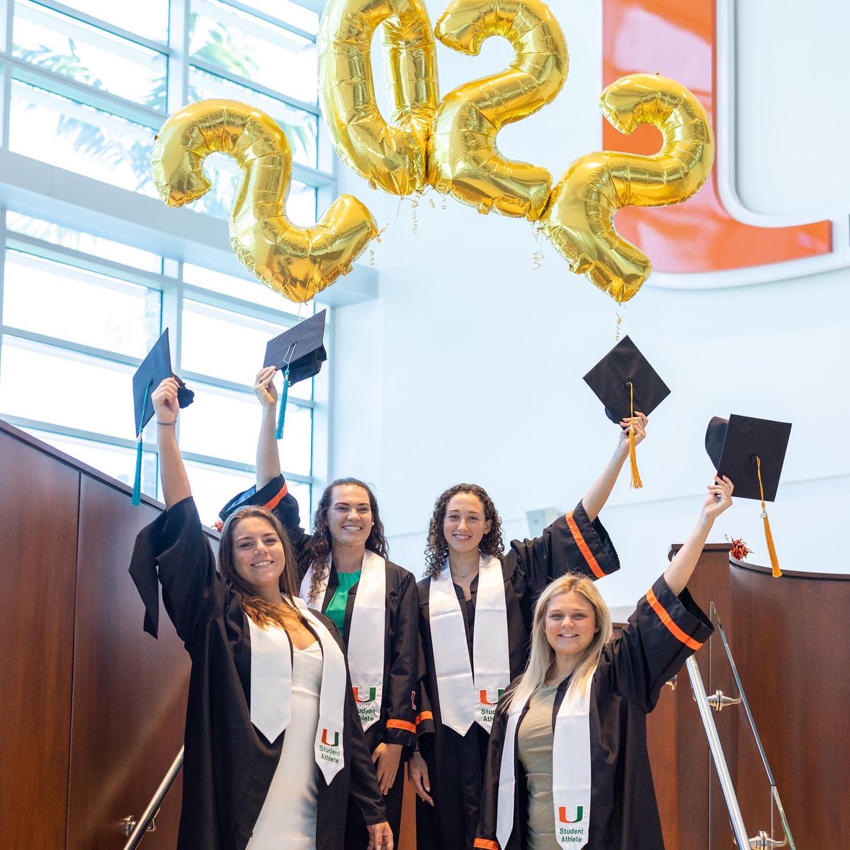 Congratulations to these wonderful people on their most special day. 

Miami Hurricanes forever 💚🧡💚🧡