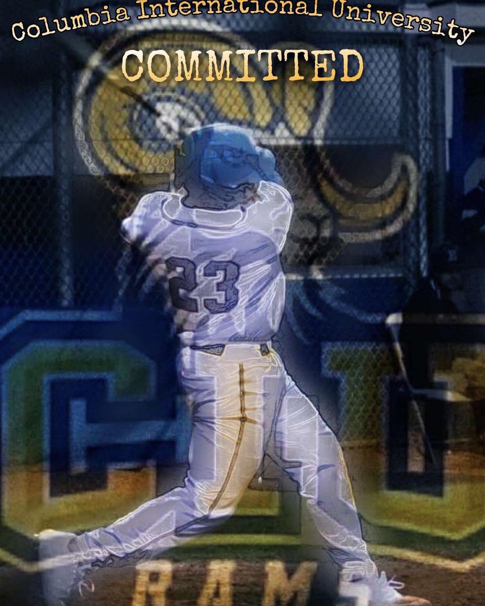 Blessed to announce my commitment to further my athletic and academic career at Columbia International University 🐏 @ciuramsbaseball #gorams