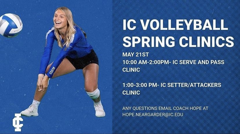 icvolleyball's tweet photo. 🚨Don’t forget to sign up 🚨
We only have a few spots open for our Spring Clinic! 6 days left before registration closes!
Sign up before it’s too late!
#ICVB #SpringClinic https://t.co/oc8LEyMTNT