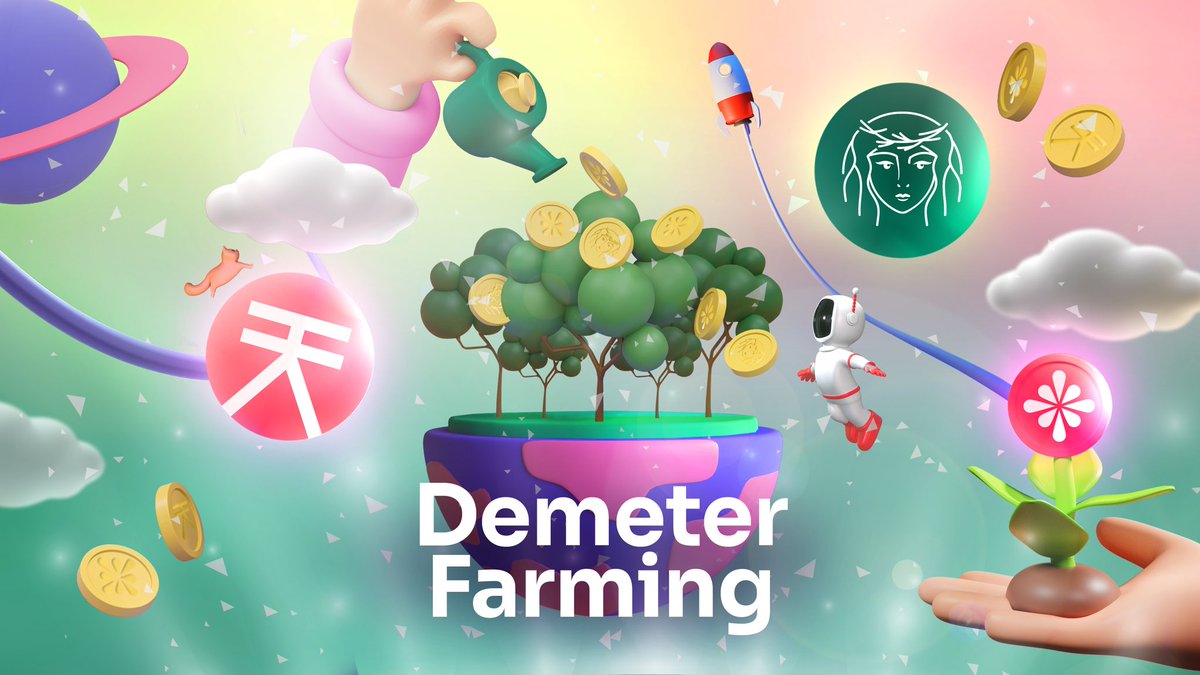 TokenCeres's tweet image. After months of waiting $DEO is finally coming out on @sora_xor network! 🧑‍🌾

The token launch, farming platform and airdrop distribution date is set for May 15 at 11:00 CET. 🗓

#demeter $DEO #ceres #sora #polkaswap #farming #airdrop