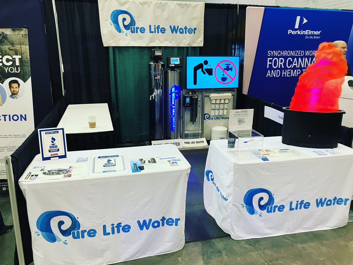 0PureLifeWater0's tweet photo. Pure Life Water is at the Southeastern Hemp &amp; Medical Cannabis Convention this weekend @CobbGalleria.  Come and support the culture and industry!  @BBBAtlanta @DrJoeEsposito @AtlantaHomeShow #organakannalytics #purelifewater https://t.co/sVrzmql2nP