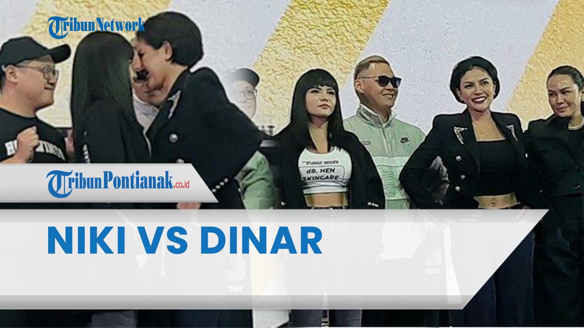 tribunpontianak's tweet photo. PANAS!! Saat Nikita Mirzani Sebut Dinar Candy Bukan Celebrity ketika Konferensi Pers Jelang Duel Tinju di Atas Ring!
https://t.co/K1xWpZHqQK
#nikitamirzani #DinarCandy #Holywings #Gilaaa #SEAGames2022 #Pramuka #Ruhut #UberCup2022 #ElRumi #Winson #TinjuArtis #ArtisTinju https://t.co/gJ7CUGAGGE