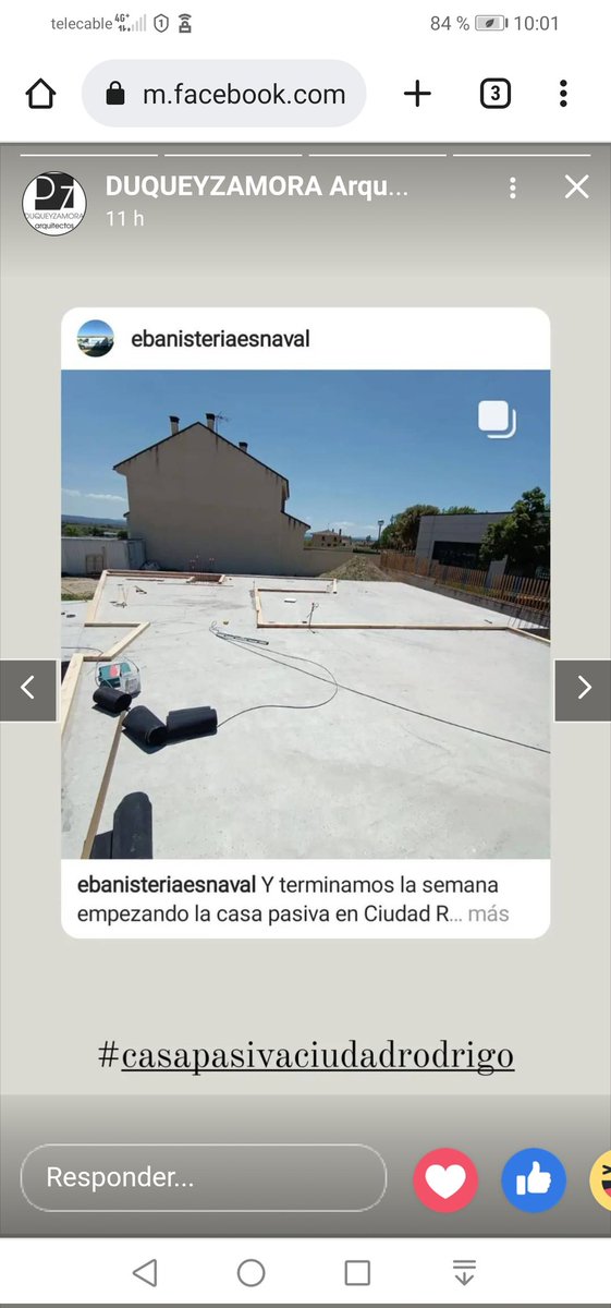 DUQUEYZAMORA's tweet photo. En la #CasaPasivaCiudadRodrigo comienza el montaje, los durmientes, el entramado preparado!! #Passivhaus #CiudadRodrigo #Salamanca #ConstruccionSostenible #diseño https://t.co/IyqJRbIA6m