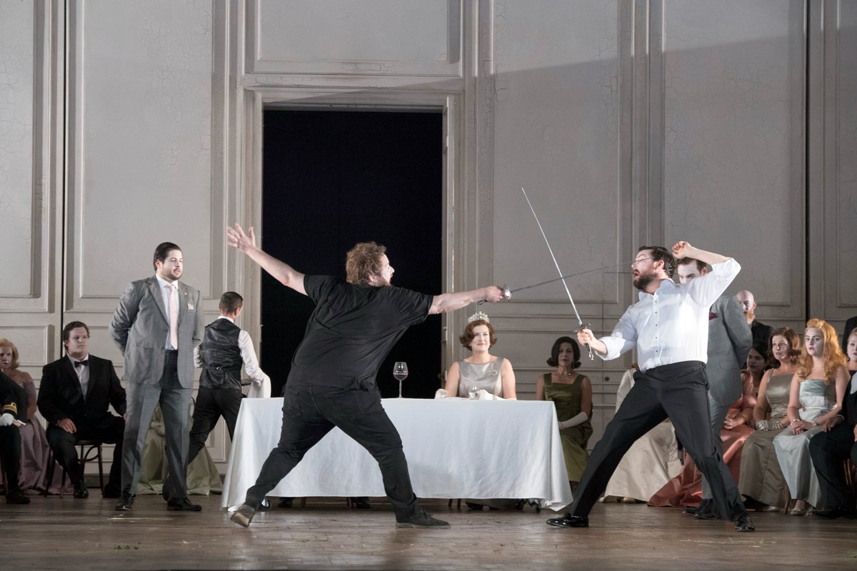 glyndebourne's tweet photo. The Met is staging our original production, with many of the cast reprising their roles including @fatboyclayton, @spconnolly, @DavidButtPhilip, @jacquesimbrailo, @RodGilfry and @ChrisALowrey. https://t.co/g4KVhwezAr