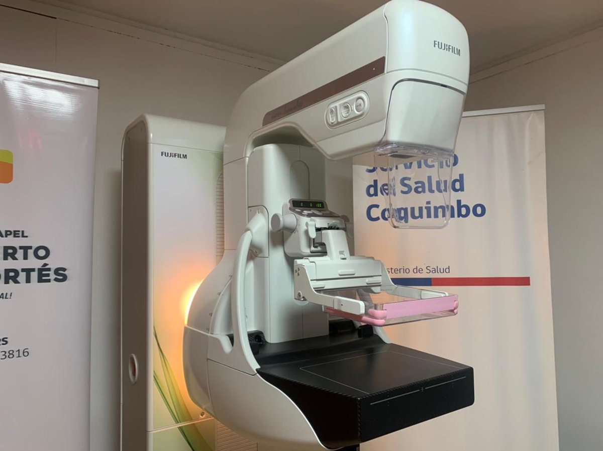 |BUENAS NOTICIAS 📰| Ya entró en funcionamiento el primer Mamógrafo Digital con Tomosíntesis de la provincia del Choapa ¡Y está en nuestro hospital!👏🏼
 
El flamante dispositivo espera realizar más de 6 mil mamografías al año✅

➡ Detalles en nuestra web: bit.ly/3wtpmf1