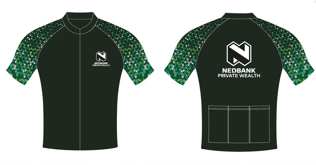 NedbankPW's tweet photo. Six members of the #IoM team are competing in the Le Dans #cycle event this weekend. Taking turns to complete as many laps as possible from Saturday afternoon through the night into Sunday. Look out for our distinctive NPW jerseys made from #recycled water bottles. #WeAreNedbank https://t.co/yb9P6stjEv