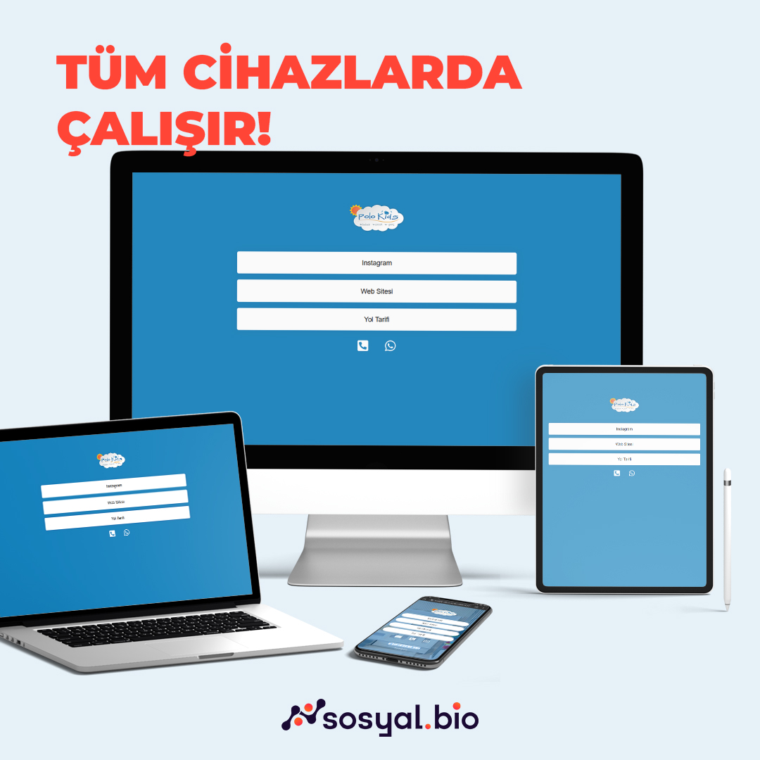 Tüm cihazlarda kusursuz olarak çalışır!

Ücretsiz ve kullanımı eğlenceli, istediğiniz zaman planınızı yükseltin. Sizler için sunulmuş ücretsiz özelliklerden faydalanın.

📍 sosyal.bio

#biolink #sosyalmedyayönetimi #influencerdigital #sosyalmedyauzmanı #dijital