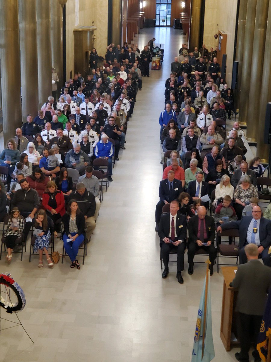 DrewWrigley's tweet photo. Honored to address the crowd assembled last evening in the capitol for the annual “Peace Officers Memorial Ceremony” #BTB #LawAndOrder #NeverForget
#PeaceOfficersWeek
#NDAG #NDAG30 https://t.co/p2gtKI3dLn