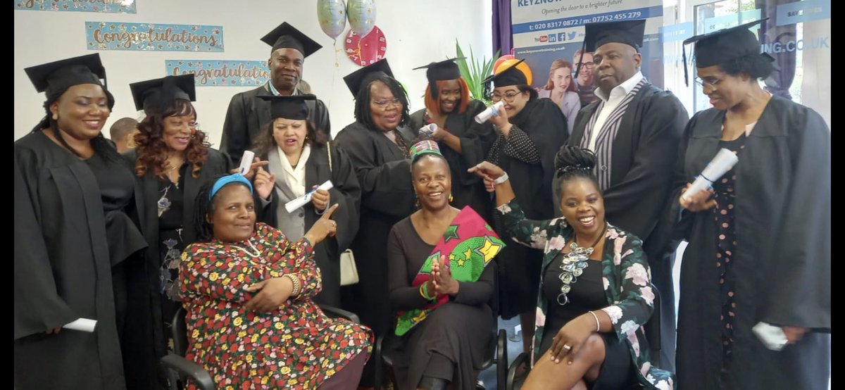 CareCollegeLond's tweet photo. Congratulations to All our students. We wish all the best. We encourage you to deliver high quality care to service users. It was an honour to have Cllr Ann-Marie officiating the ceremony @Royal_Greenwich @AMCo1 @SEEnewsandinfo @CllrDHyland @thejavancokerf1 @BFEGreenwich https://t.co/UN0pQIdkbz