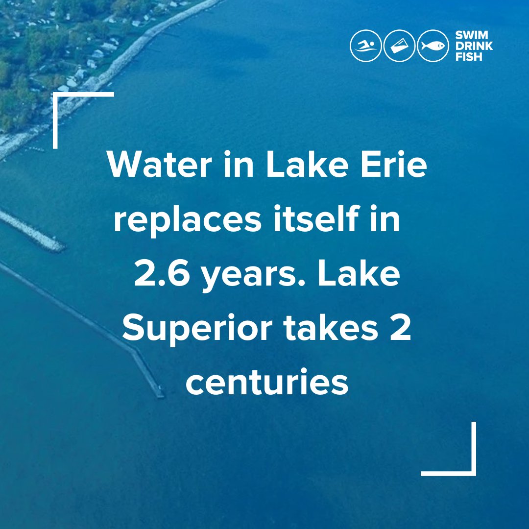 Did you know?
- - - 
More great facts about our Great Lakes  
#GreatLakes #facts #greatlakesfacts #thegreatlakes
#Facts #DidYouKnow