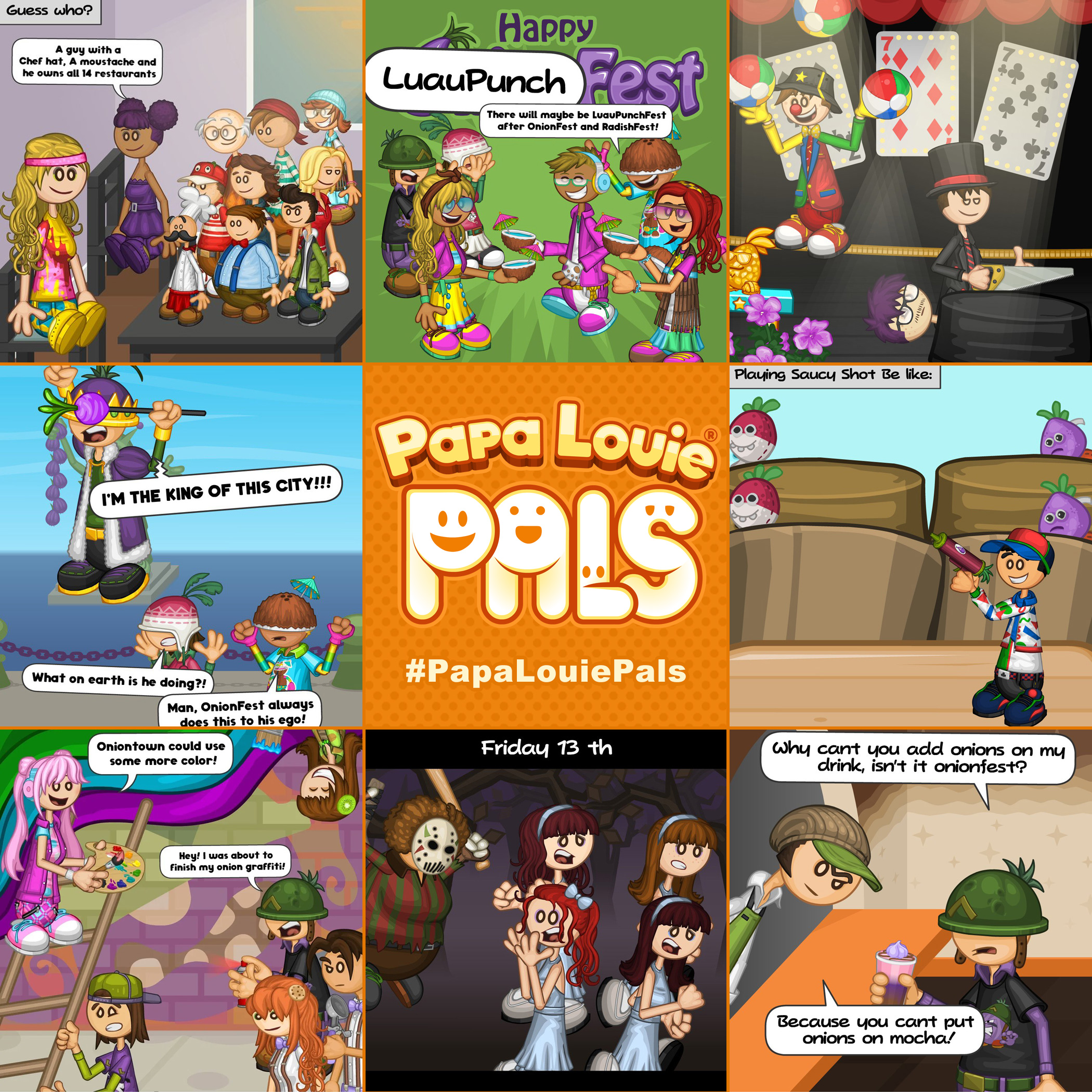 Flipline Studios on X: Papa Louie Pals: Scenes and a Preview!   #PapaLouiePals  / X