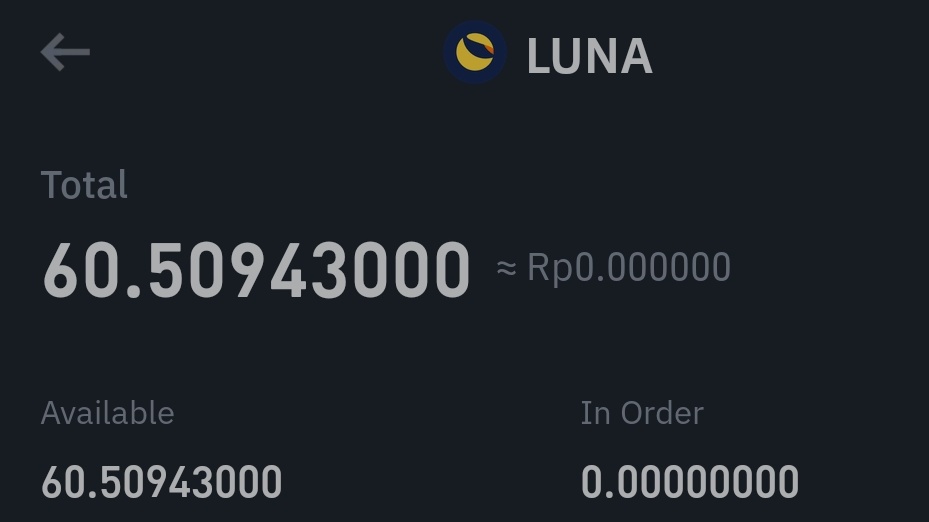 WandyLiee's tweet photo. @TerraLunaCom 5000$ gone.. New history of crypto!! https://t.co/tVgWuumrti