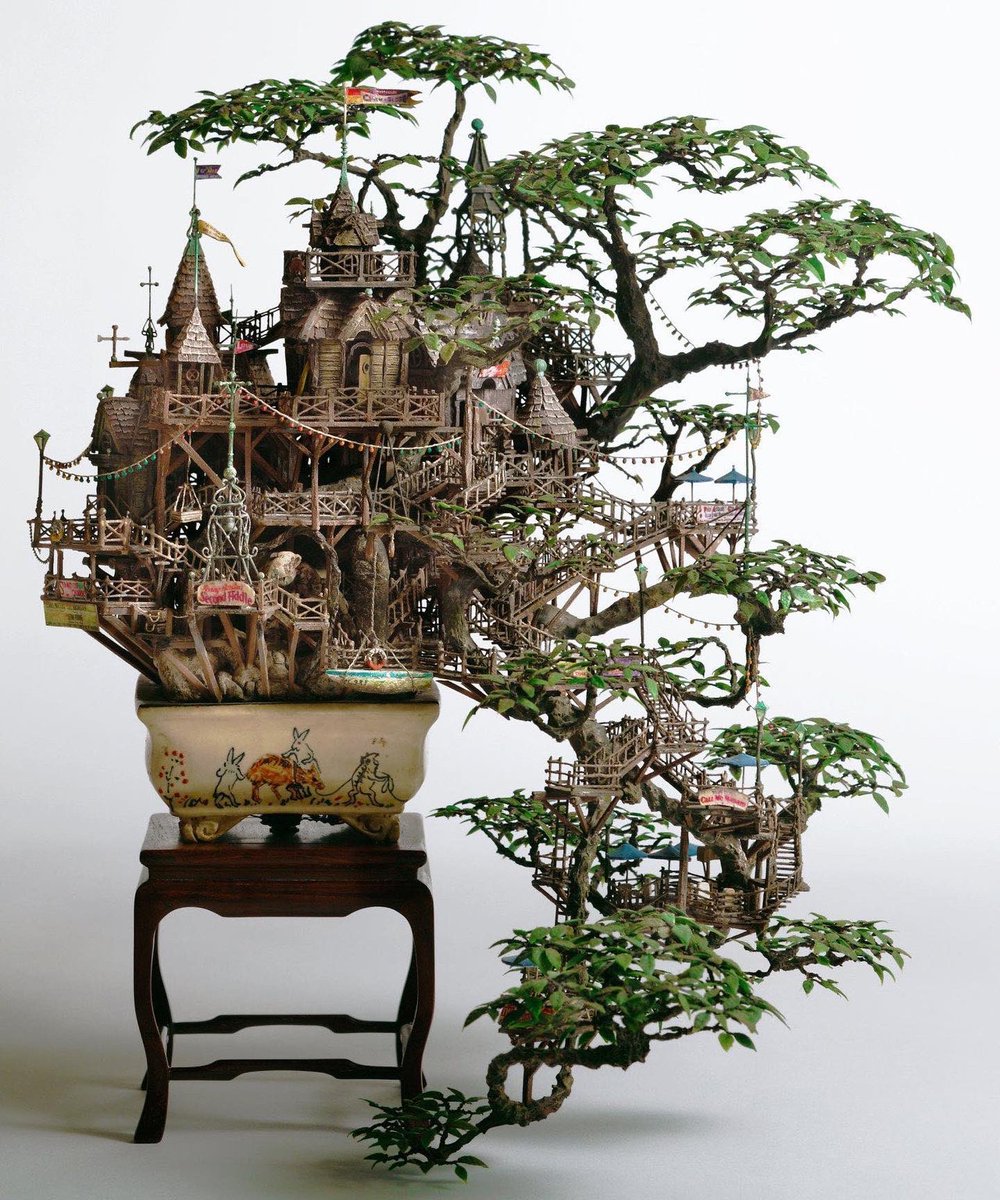 girIsonfiIm's tweet photo. bonsai tree houses by takanori aiba https://t.co/7km4aBOhvk