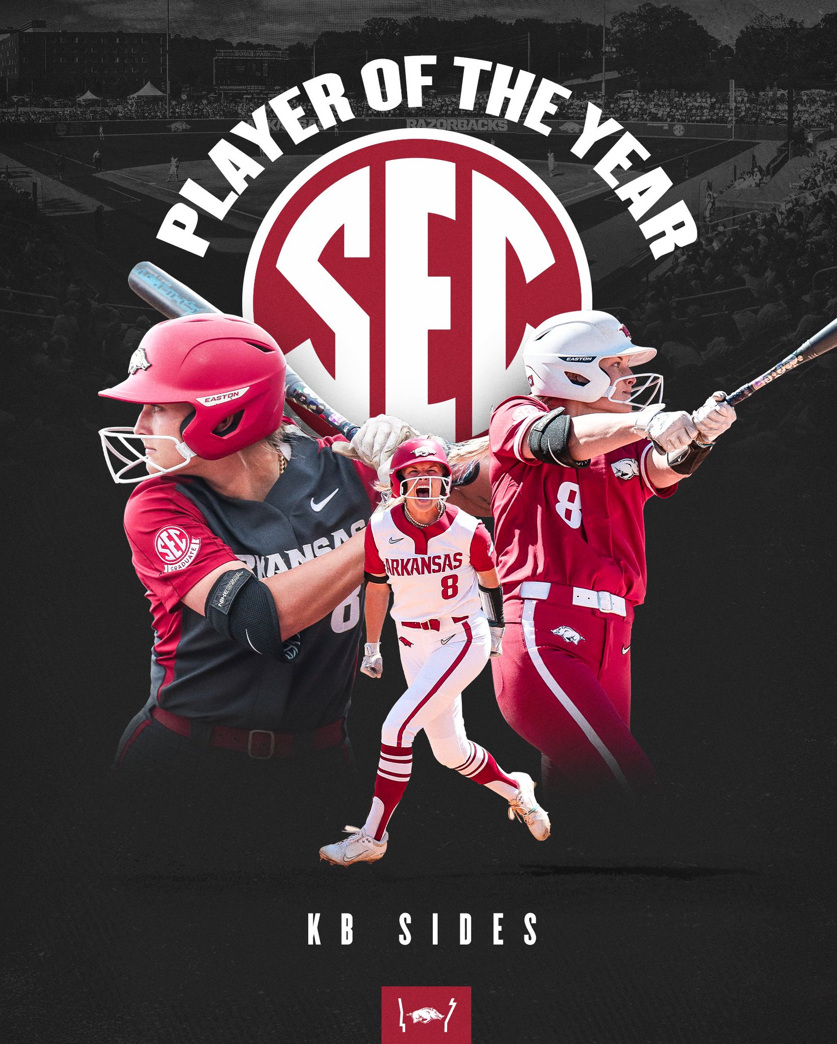 Arkansas Razorback Softball on Twitter "Our 𝗙𝗜𝗥𝗦𝗧 SEC Player of the