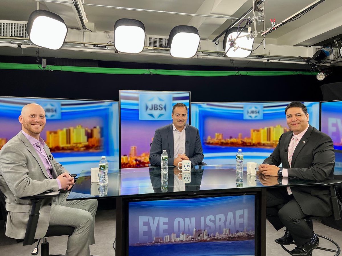 FuelForTruth's tweet photo. Great discussing FFT’s unique approach to #israel education and activism on @JBSTVORG with @ShaharAzani 🇮🇱📺 https://t.co/v043ZZ2GoM