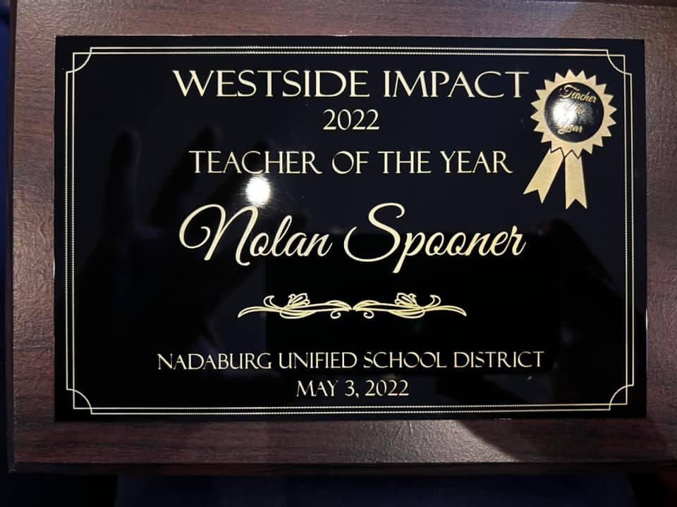MHSwolfpack's tweet photo. Congratulations to Mr. Spooner on earning the Westside Impact 2022 Teacher of the Year award! 

Thank you Mr. Spooner for representing Mountainside High School so well and bringing quality education to every student, everyday!!! https://t.co/GmlmfuH63h