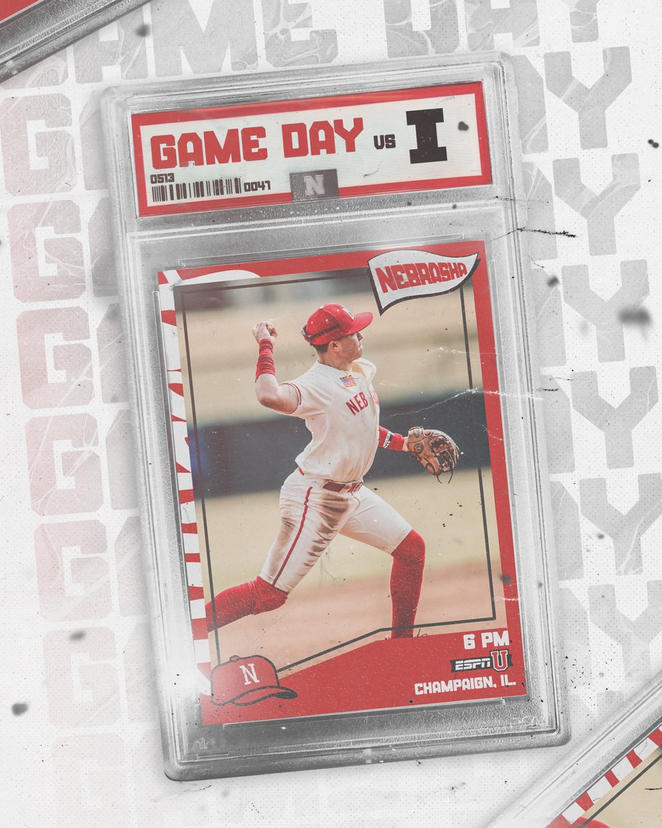𝗚𝗔𝗠𝗘 𝗗𝗔𝗬

🆚 Illinois
⌚️ 6pm CT
📍 Champaign, IL.
📻 <a href="/HuskersRadio/">Huskers Radio Network</a>
📺 <a href="/ESPNU/">ESPNU</a>
🗞 go.unl.edu/rwgi