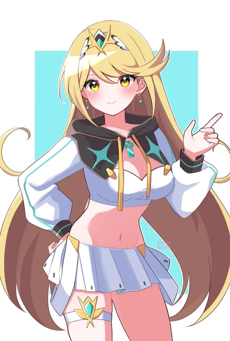 #XenobladeChronicles2  #ゼノブレイド2 
ヒカリちゃん 