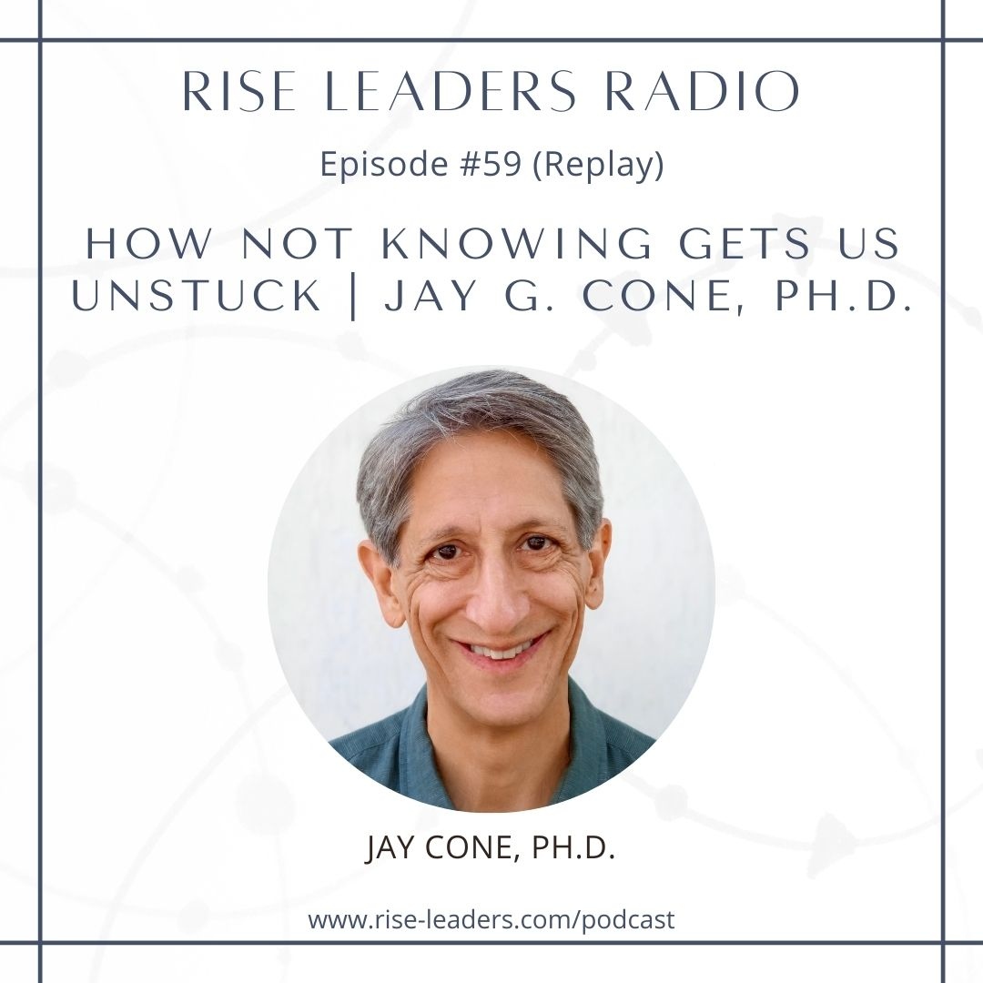 This is from the @unstuckminds website, which tells you a lot about Jay. His *work* is about #mindset #agility. 🎧 if you're interested in ways of thinking that provide more possibilities. 🔗 in bio #riseleaders #riseleadersradio #leadership #leadershipcoach