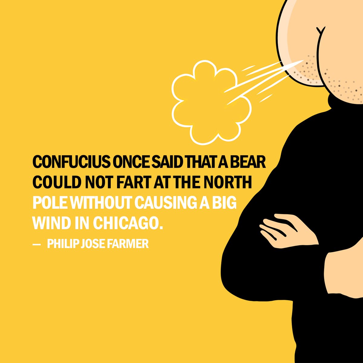 ContempFart's tweet photo. FART OF THE DAY 🐻 💨

#nft #NFTs #NFTCommunity #NFTCollection #nftart #confucius #philipjosefarmer #bear #quote #quoteoftheday #fart #art #befartofit https://t.co/kHjrlmp8z8