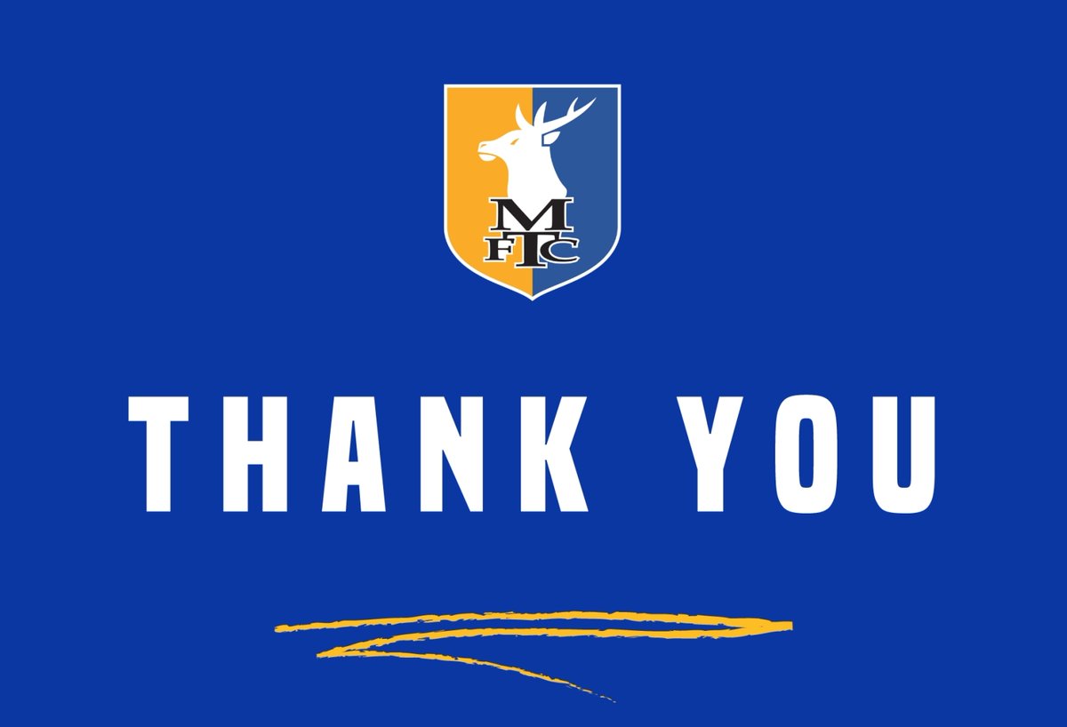 mansfieldtownfc's tweet photo. 🎟 The club expresses its gratitude to our ticket office staff for their dedication and endeavour throughout a very busy week.

🙌 Thank you for going beyond the call of duty for our club and supporters.

#Stags 🟡🔵 https://t.co/McXijdNROd