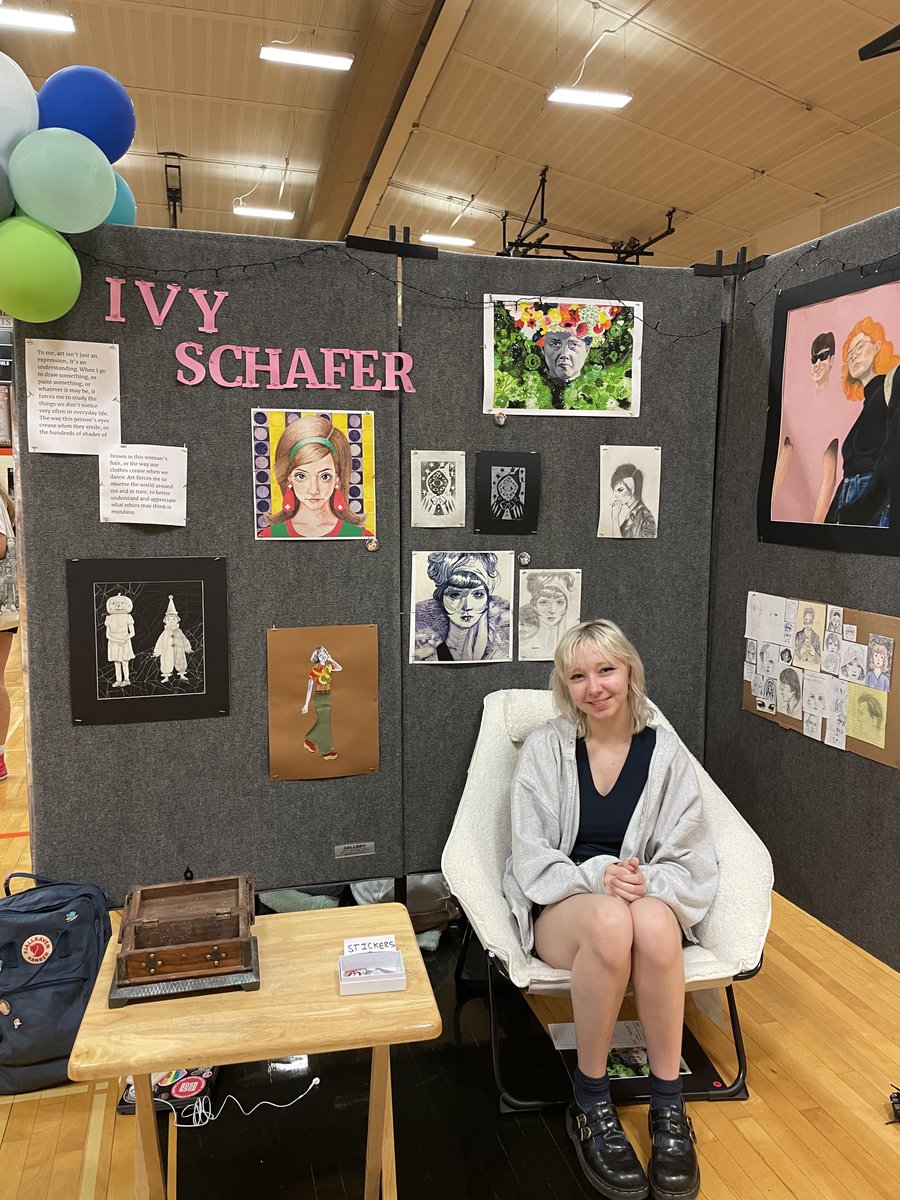 Enjoyed a stroll through the LHS Art Show where magnificent student work is on display.  Congratulations to LHS art teachers Ray Gossell, Julie Johnson, and Stef Dahlstrom
