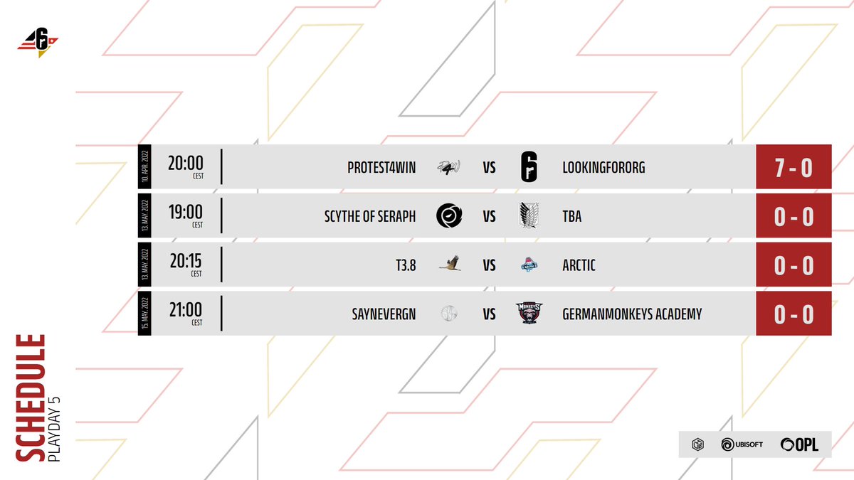 dachmleague's tweet photo. Der Schedule für heute abend!

Um 19:00 @ScytheofSeraph vs TBA
und um 20:15 @T3_8Gunner vs @ArcticR6 

Wie gewohnt live auf https://t.co/dEpnwMv3zG https://t.co/7ZccWFEIgQ