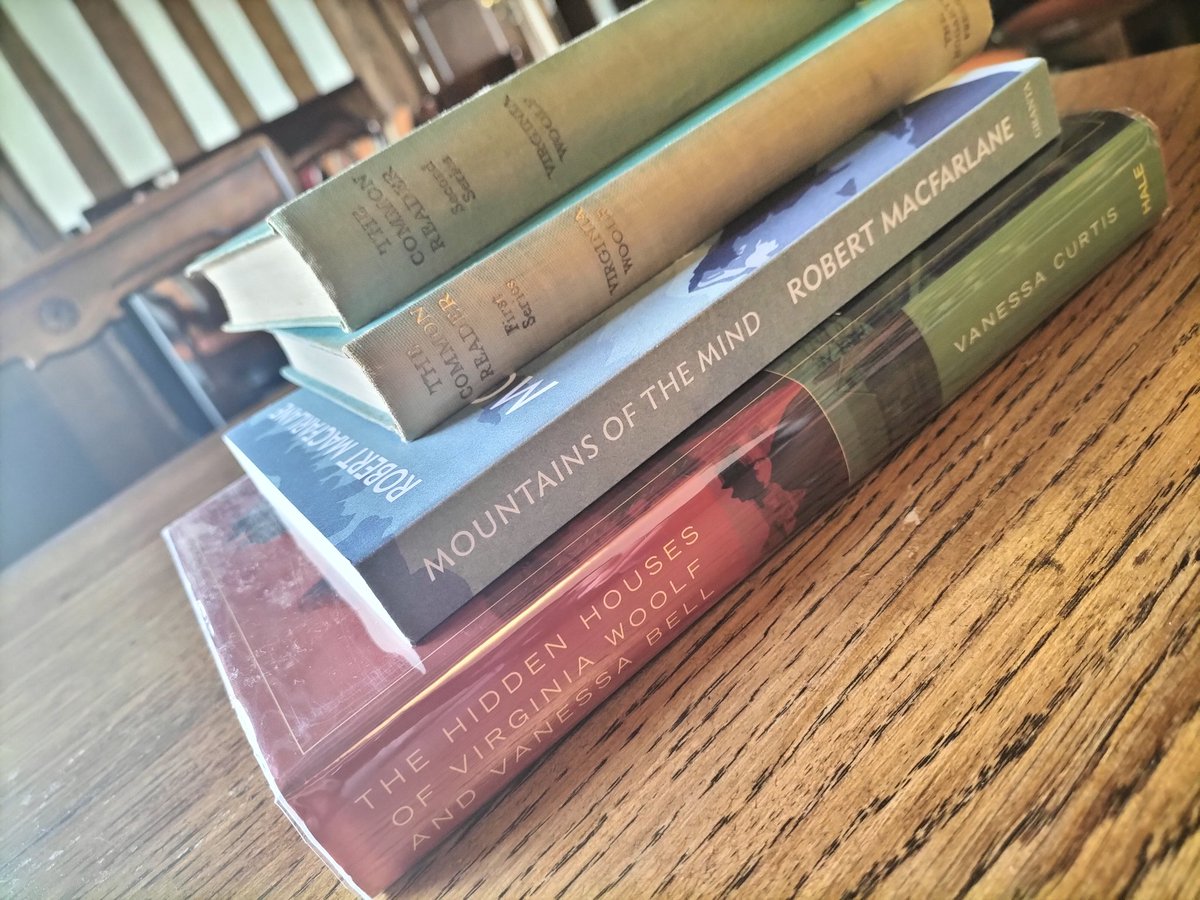 DirectorJAH1's tweet photo. On holiday at the other end of the South Downs in the beautiful village of Alfriston, and have found quite possibly the best bookshop in the world @MuchAdoBooks
I was very restrained to only come out with these four. https://t.co/skrDHOm3ro