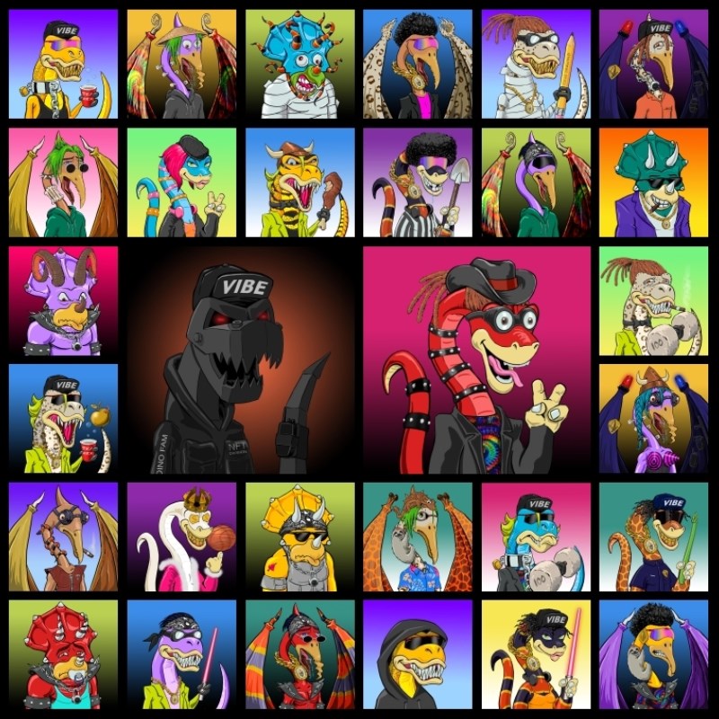 DinoFamCol's tweet photo. Claiming is open #DinoFam! If you hold a genesis Bad Baby Dino you can claim your free Cave Dino. Reveal tomorrow, staking starts next week! 

Pssst: 1:1's are in the first 3000 claimed...

Thanks @stephenfitzell putting together this sweet collage! https://t.co/jUmBJ2wynv