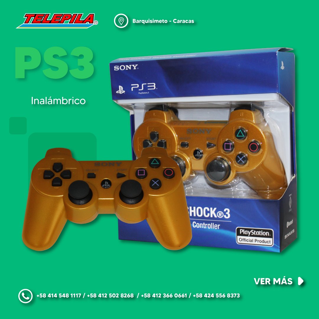 Telepila's tweet photo. CONTROLES DE PS3 │ TELEPILA │ #BARQUISIMETO │ VIERNES 13 https://t.co/d0mfN16TBG