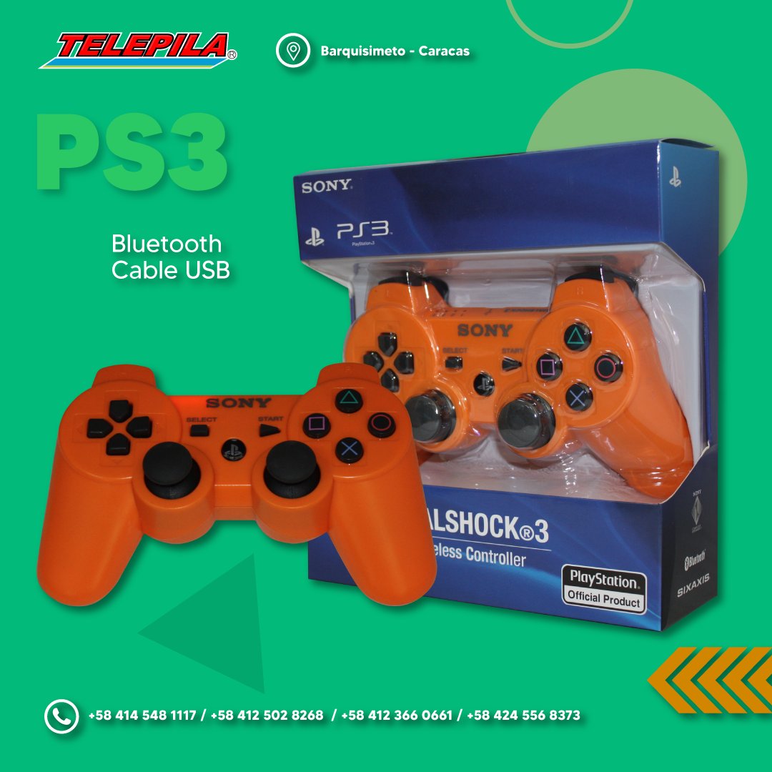 Telepila's tweet photo. CONTROLES DE PS3 │ TELEPILA │ #BARQUISIMETO │ VIERNES 13 https://t.co/d0mfN16TBG