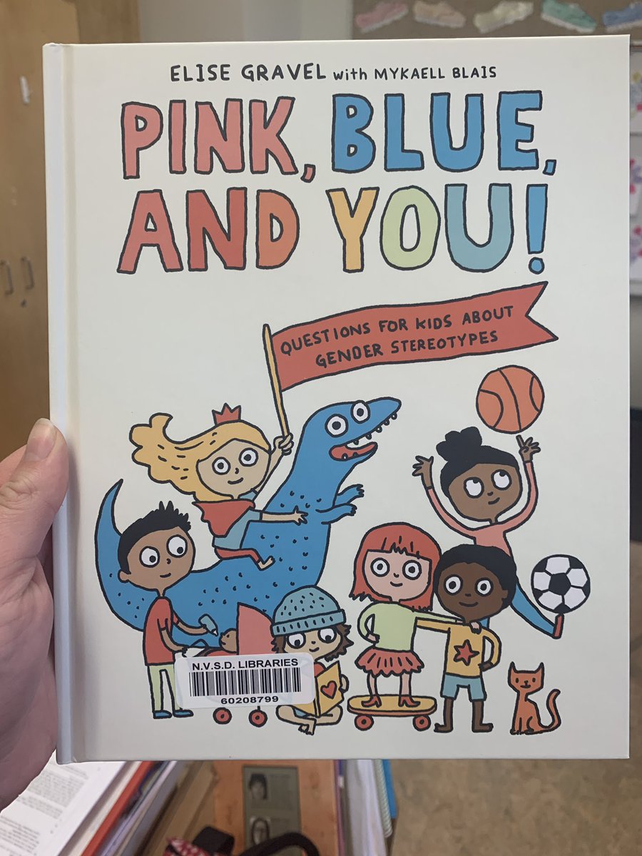 Grade 6/7s &amp; Ks <a href="/RidgewayElem/">Ridgeway Elem</a> have both been learning about gender stereotypes. We read @EliseGravel’s fantastic book together &amp; had great convos with our buddies. <a href="/awatt0616/">Anne Watt</a> Thanks for being such a great SOGI lead. TY @librarygall44 for stocking our library with great books!