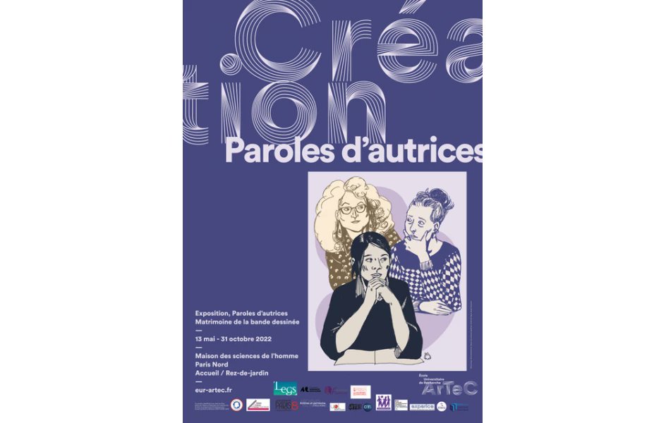 ActuaLitte's tweet photo. "Paroles d’autrices" : restituer le matrimoine de la bande dessinée
https://t.co/NqvkYpV255
@EURArTeC @labrechebd
#exposition #creatrices #bd #parolesdautrices #saintdenis https://t.co/htUk3LmcAC
