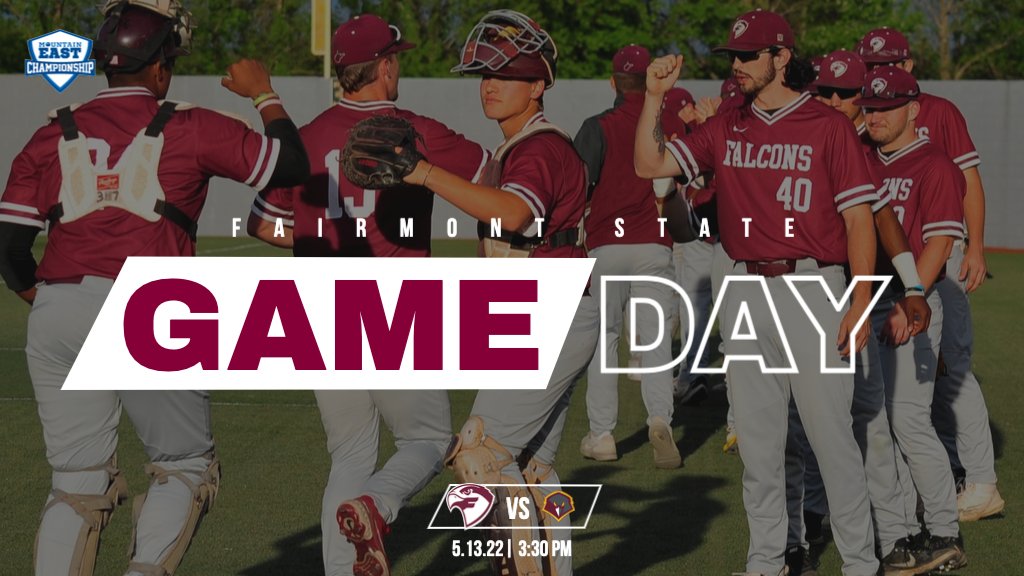 Fairmont State Athletics (@fsfalcons) on Twitter photo It's GAMEDAY!
<a href="/FairmontBsbl/">Fairmont State Baseball</a> plays the University of Charleston at 3:30 p.m. today at Linda K. Epling Stadium.
📺bit.ly/3Pizfok
📊bit.ly/3wbeX8H
#SoarFalcons It's GAMEDAY!
<a href="/FairmontBsbl/">Fairmont State Baseball</a> plays the University of Charleston at 3:30 p.m. today at Linda K. Epling Stadium.
📺bit.ly/3Pizfok
📊bit.ly/3wbeX8H
#SoarFalcons