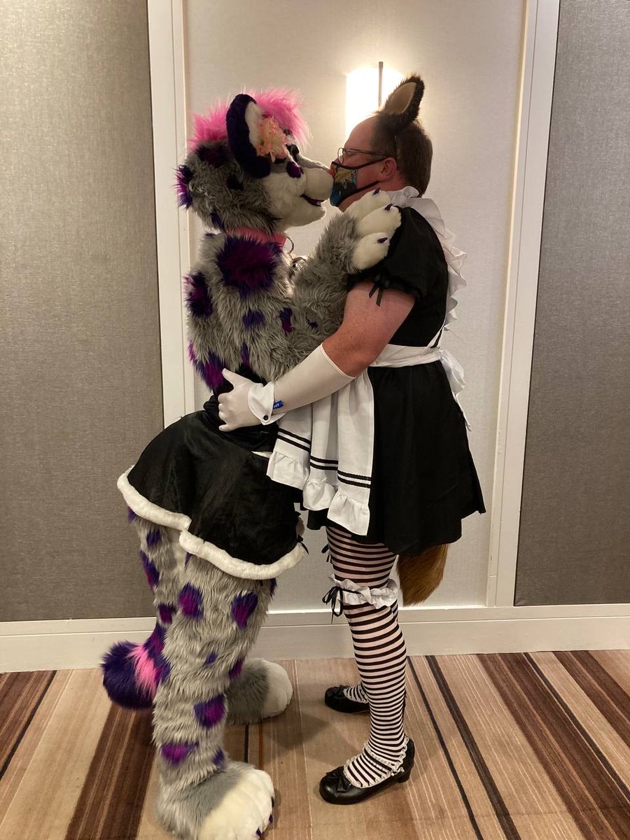 @Vordex@furry.engineer (@itsvordex) on Twitter photo Semi #Fursuit Friday because why not? I got to run around as a Maid with <a href="/AetherSnep/">Æther Snep</a> at FWA thanks to a Maid Raid put on by @OmnomThenom! Had a blast! And got some awesome Snep kisses! 📷 by <a href="/itsAnuhea/">🌺Anuhea 🌺 @ TFF</a>!! Semi #Fursuit Friday because why not? I got to run around as a Maid with <a href="/AetherSnep/">Æther Snep</a> at FWA thanks to a Maid Raid put on by @OmnomThenom! Had a blast! And got some awesome Snep kisses! 📷 by <a href="/itsAnuhea/">🌺Anuhea 🌺 @ TFF</a>!!