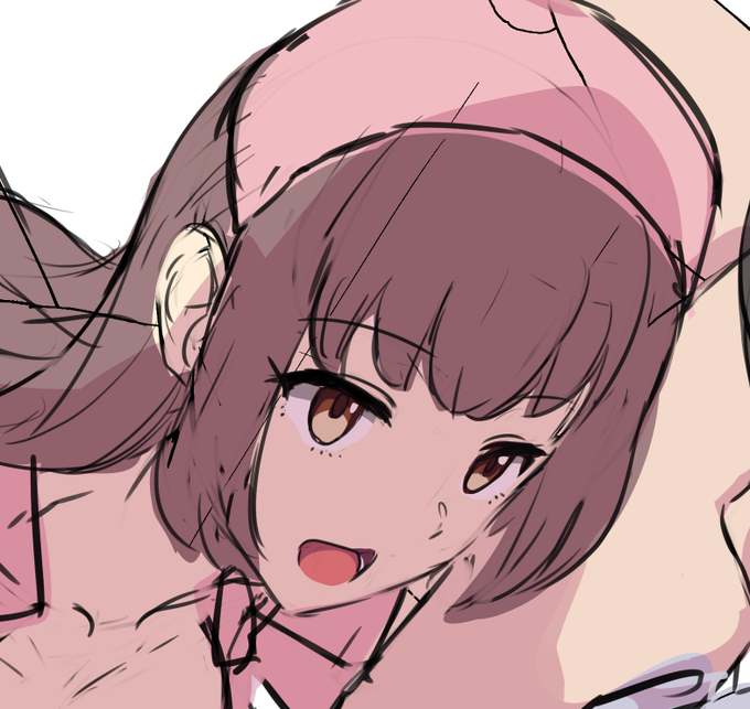 カラーラフ、線画、下塗りの調整まで一気に。 