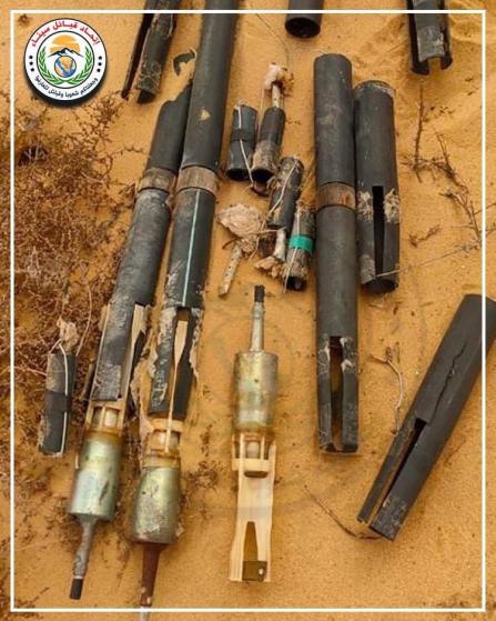 Silah_Report's tweet photo. The Sinai Tribal Union captured a number of craft produced rocket launchers and rocket munitions from militants following a failed attack on an Egyptian security base https://t.co/YTaAKgkg31