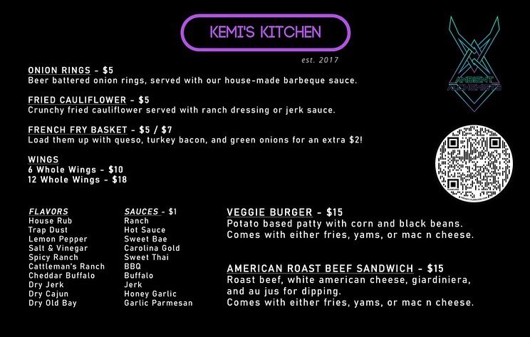AmbientPgh's tweet image. The Widdler x Pushloop tonight Friday 13th! Presenting the food &amp;amp; alcoholic beverage menu for this evening. 

Come hungry &amp;amp; please try one of our special Ambient Shooters 🥂

#BackToBasics #Vol2 #TheWiddler #Pushloop #DanleySoundLabs #AmbientArmy #AmbientAlchemists