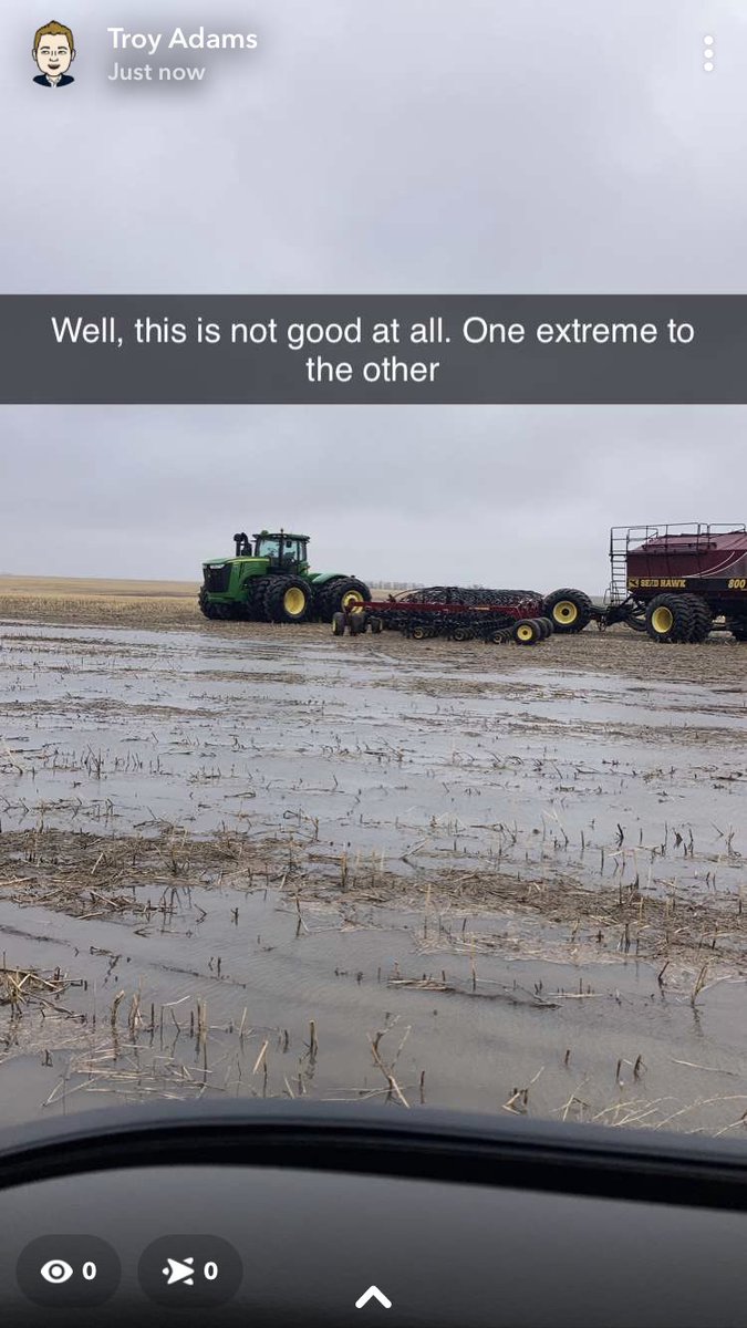 AdamsTroya's tweet photo. Another big rain event. This will slow things down again and only 10% done now. #plant22 has been a struggle https://t.co/es4NDPzKy5