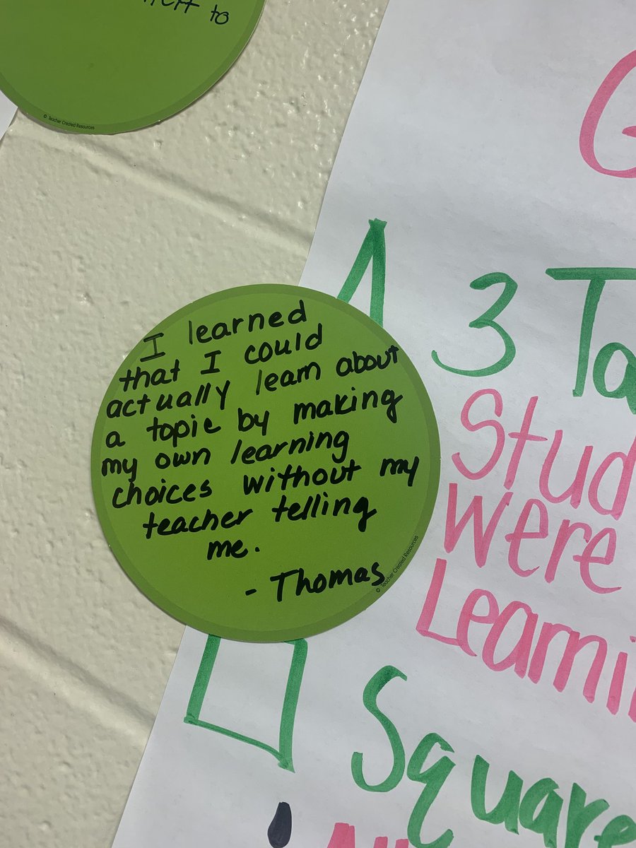 jim_angelo_1969's tweet photo. Think 2nd graders can't engage in meaningful reflection? #APRINSPIRES Ss thru true voice in learning. See what they thought of the experience. #LISTENTOTHEKIDS @fcpsk12 @DaveSovine @FCMSPrincipal @sgross_jwhs @AlyssaJMcKee https://t.co/zIdIEq96Ny