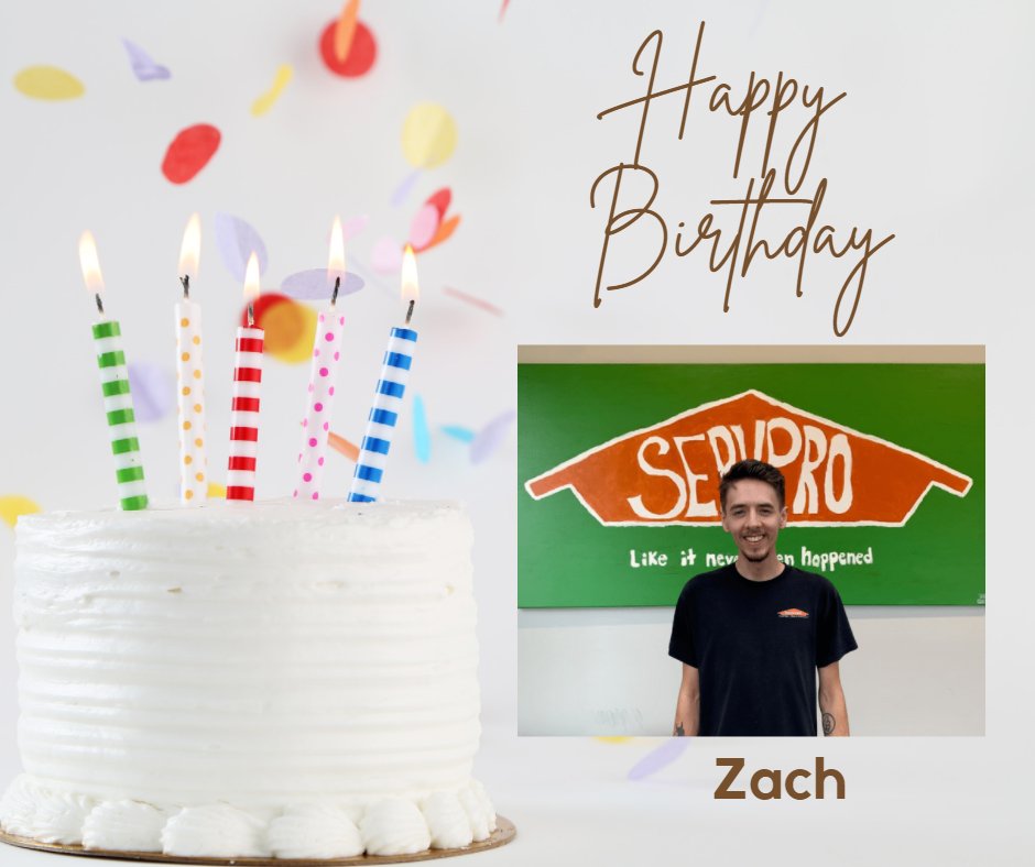 Happy Birthday, Zach!