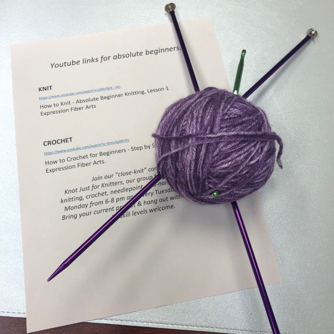 okrlslibraries's tweet photo. Want to learn how to knit? Our Waycross-Ware Library can help you get started with these newbie kits! Once you get a feel for the basics, walk into our Knot Just for Knitters group for assistance and encouragement! #GeorgiaLibraries #OKRLS #warecountyga https://t.co/9Mf0TIuHmZ