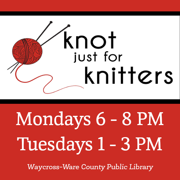 okrlslibraries's tweet photo. Want to learn how to knit? Our Waycross-Ware Library can help you get started with these newbie kits! Once you get a feel for the basics, walk into our Knot Just for Knitters group for assistance and encouragement! #GeorgiaLibraries #OKRLS #warecountyga https://t.co/9Mf0TIuHmZ