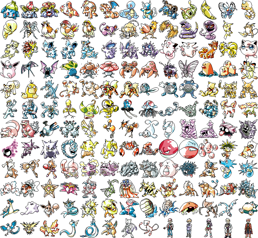 Hen_Barper's tweet photo. Finally completed the entirety of Gen 1 pokedex #sugimoristyle x #pixelart 

See the process: https://t.co/Lct4EAhRJk

#pokemon #pokemonart #pixel https://t.co/IMnXg8mPlu