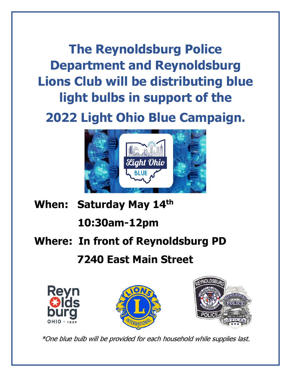 Reynoldsburg Police Department (@reynoldsburgpd) on Twitter photo 