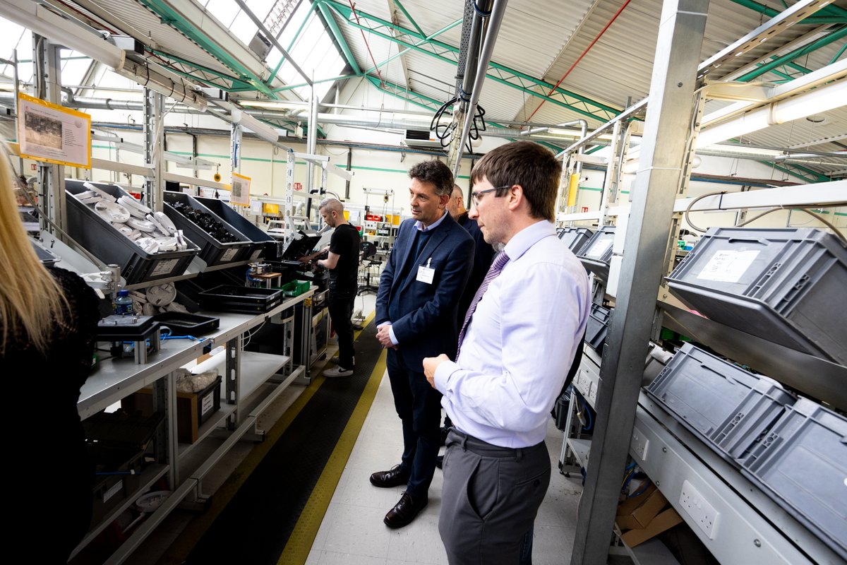 PhysicsNews's tweet photo. Thanks to @EiElectronics director, Mick Guinee &amp; team for hosting our IOP delegation, led by VP Martin Freer, during our visit to Ireland. EI manufacture residential fire and carbon monoxide detection products at their state of the art production facility in Shannon, C.Clare. https://t.co/YlYM31e7Rt
