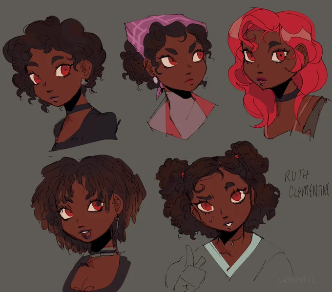 Ruth + hairstyles 