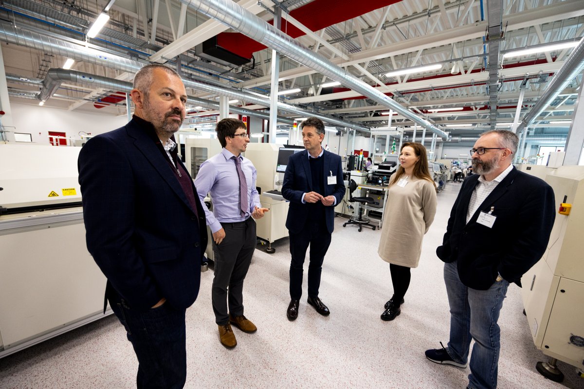 PhysicsNews's tweet photo. Thanks to @EiElectronics director, Mick Guinee &amp; team for hosting our IOP delegation, led by VP Martin Freer, during our visit to Ireland. EI manufacture residential fire and carbon monoxide detection products at their state of the art production facility in Shannon, C.Clare. https://t.co/YlYM31e7Rt